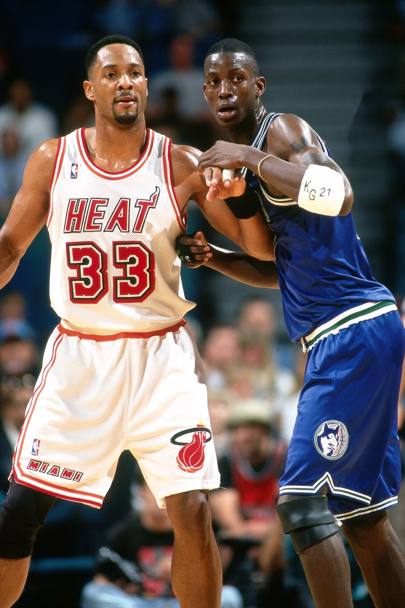 Contro Alonzo Mourning dei Miami Heat in Florida nel &#39;96 (Getty Images)